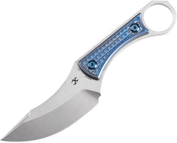 Kansept Knives Niko Fixed Blade Blue Ti G004A4 by Kansept Knives