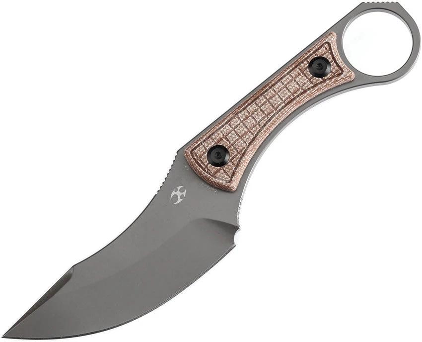 Kansept Knives Niko Fixed Blade Brown Mic G004A8 by Kansept Knives
