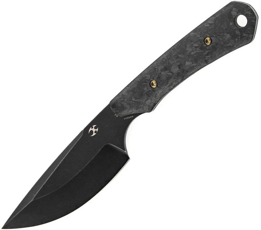 Kansept Knives Flank Fixed Blade Shred CF G006A1 by Kansept Knives