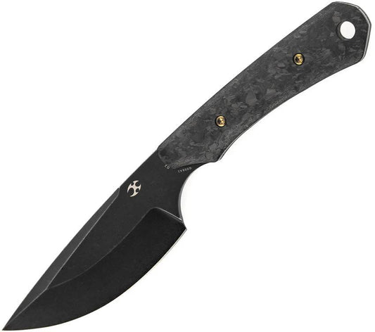 Kansept Knives Flank Fixed Blade Shred CF G006A1 by Kansept Knives