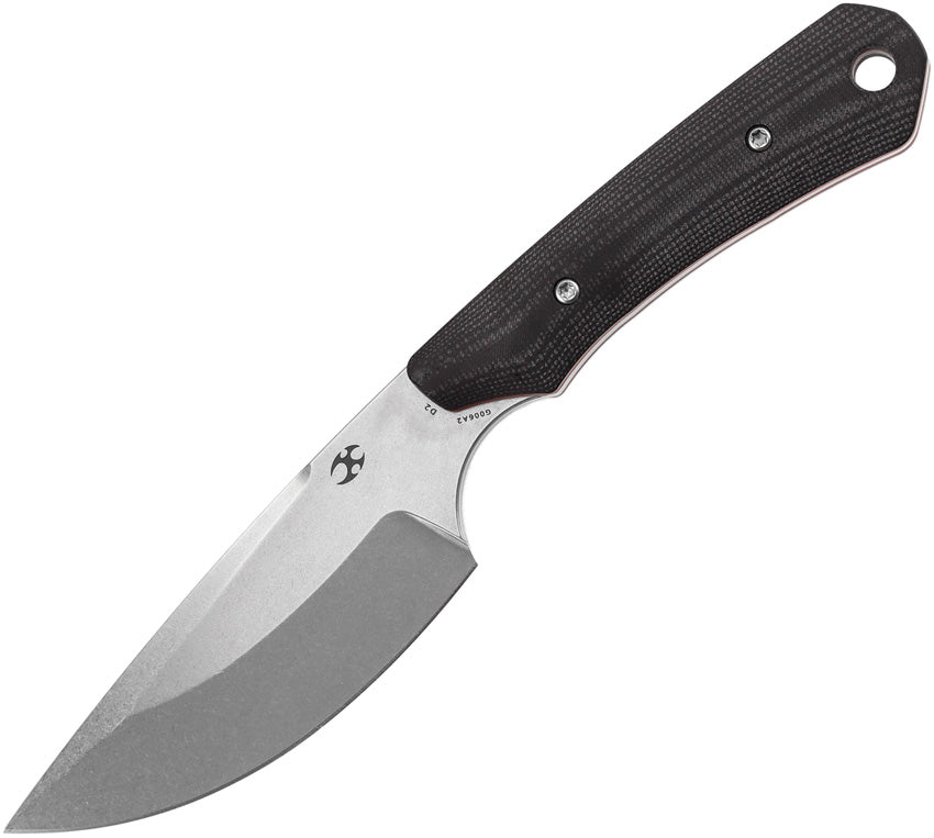 Kansept Knives Flank Fixed Blade Blk/Red G006A2 by Kansept Knives