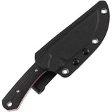 Kansept Knives Flank Fixed Blade Blk/Red G006A2 by Kansept Knives