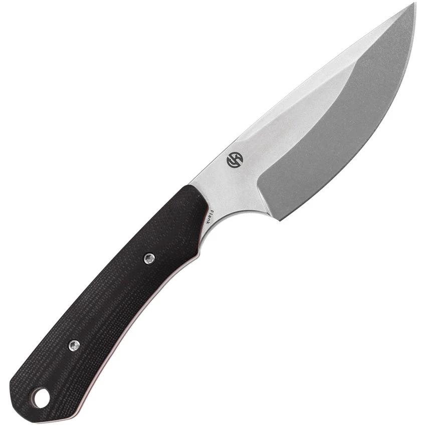 Kansept Knives Flank Fixed Blade Blk/Red G006A2 by Kansept Knives