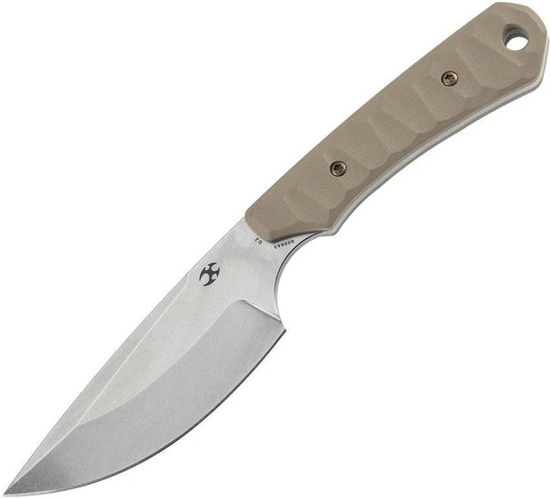 Kansept Knives Flank Fixed Blade Sand G006A5 by Kansept Knives
