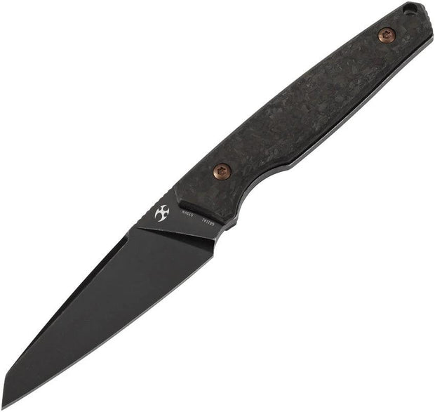 Kansept Knives Parr Fixed Blade Shred CF G011A1 by Kansept Knives