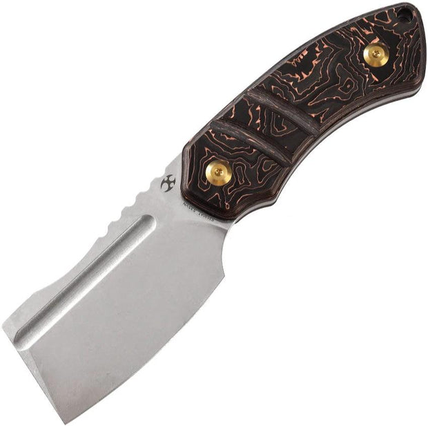 Kansept Knives Korvid S Fixed Blade Copper CF G2030A7 by Kansept Knives