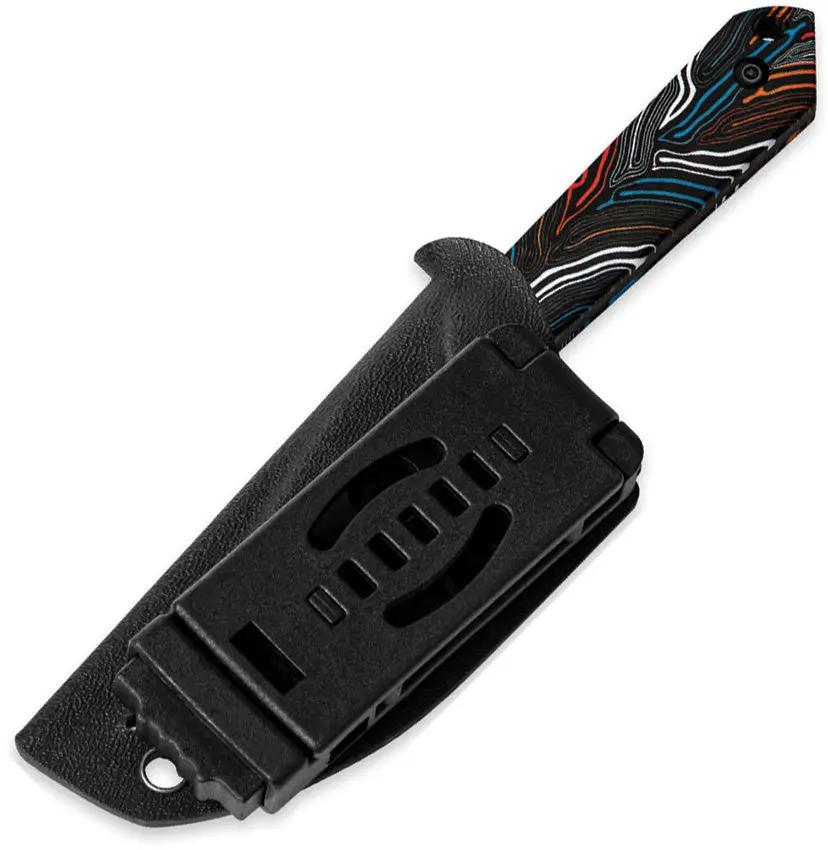 Kizer Cutlery Harpoon Mini Fixed Blade Knife CPM 3V Steel G10 Handle For EDC And Outdoor Enthusiasts by Kizer Cutlery