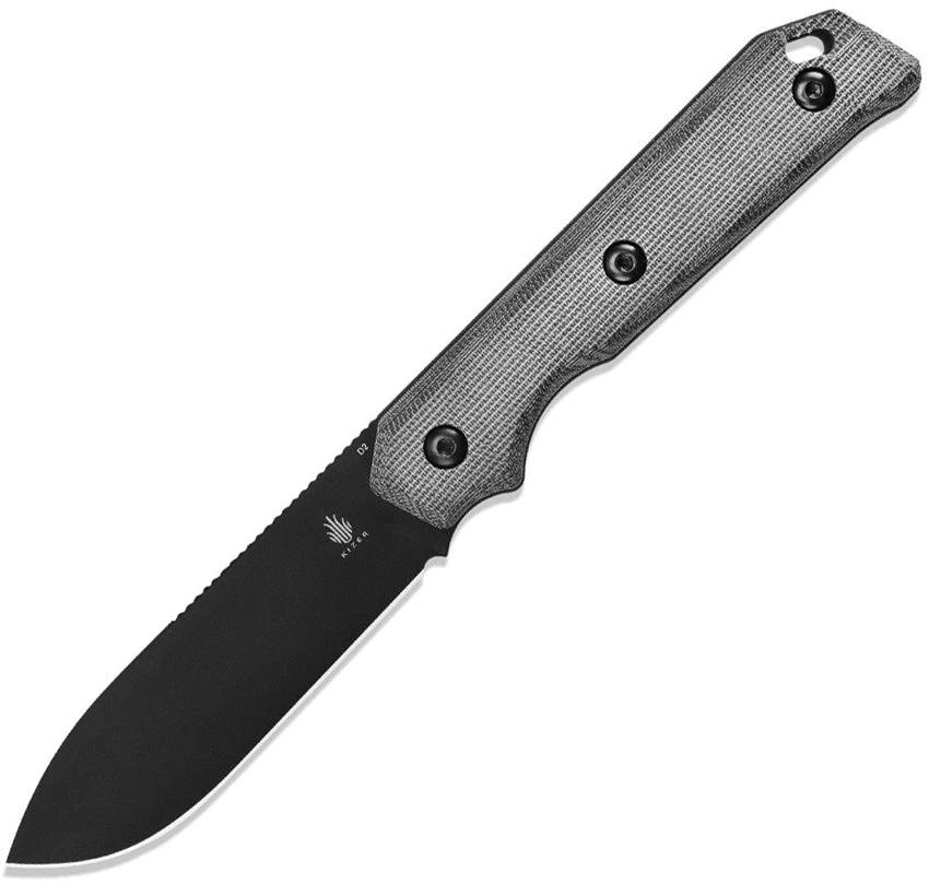 Kizer Cutlery Begleiter Fixed Blade Knife D2 Tool Steel Drop Point Full Tang Rugged EDC Survival by Kizer Cutlery