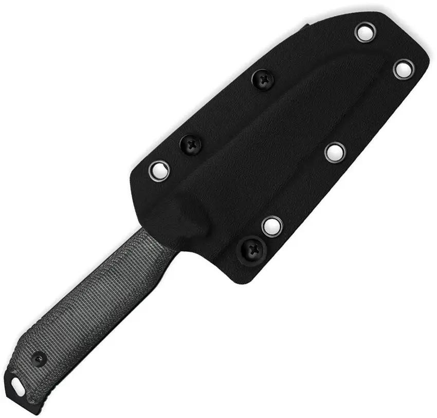 Kizer Cutlery Begleiter Fixed Blade Knife CPM 3V Sheepsfoot Micarta Handle Full Tang Glass Breaker Kydex Sheath For EDC by Kizer Cutlery