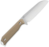 Kizer Begleiter Fixed Blade Knife Tan G10 AEB-L Satin 3.75in Blade Glass Breaker EDC Outdoor by Kizer Cutlery