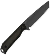 Kizer Cutlery Begleiter Fixed Blade Knife CPM 3V Tanto Full Tang Glass Breaker Richlite Handle For Outdoor Enthusiasts by Kizer Cutlery