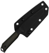 Kizer Cutlery Begleiter Fixed Blade Knife CPM 3V Tanto Full Tang Glass Breaker Richlite Handle For Outdoor Enthusiasts by Kizer Cutlery