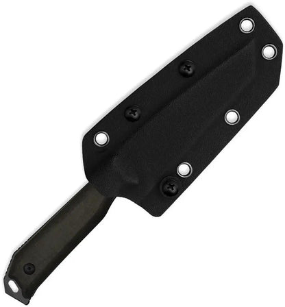 Kizer Cutlery Begleiter Fixed Blade Knife CPM 3V Tanto Full Tang Glass Breaker Richlite Handle For Outdoor Enthusiasts by Kizer Cutlery