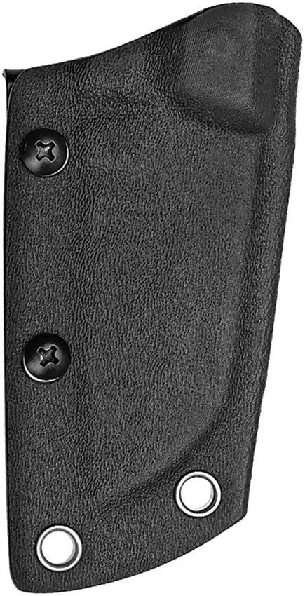 Kizer Deckhand Fixed Blade Knife D2 Tool Steel Sheepsfoot 6.25in Premium Full Tang Lanyard Kydex Neck Sheath for EDC by Kizer Cutlery