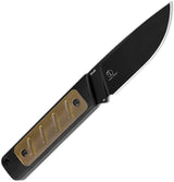 Premium Kizer Smolt Fixed Blade Knife D2 Steel Three Inch Blade Full Tang For Outdoor EDC Enthusiasts by Kizer Cutlery