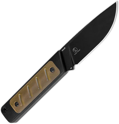 Premium Kizer Smolt Fixed Blade Knife D2 Steel Three Inch Blade Full Tang For Outdoor EDC Enthusiasts by Kizer Cutlery