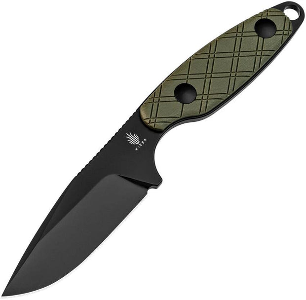 Kizer Cutlery Muskrat Fixed Blade Green 1064A1 by Kizer Cutlery