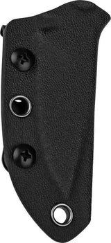 Kizer Cutlery Muskrat Fixed Blade Knife D2 Tool Steel 3.13 Inch Black PVD Coated With Green G10 EDC Neck Sheath by Kizer Cutlery