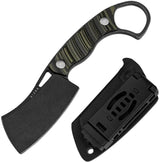 Kizer Cutlery Little Rhino Fixed Blade Knife 2.75in D2 Cleaver Rugged OD G10 Full Tang Outdoor Survival by Kizer Cutlery