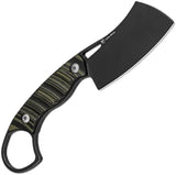 Kizer Cutlery Little Rhino Fixed Blade Knife 2.75in D2 Cleaver Rugged OD G10 Full Tang Outdoor Survival by Kizer Cutlery