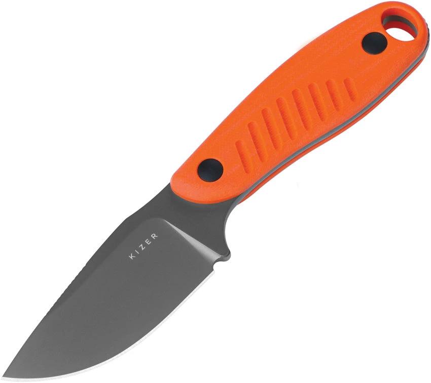 Kizer Cutlery Hare Fixed Blade Orange 1077A1 by Kizer Cutlery