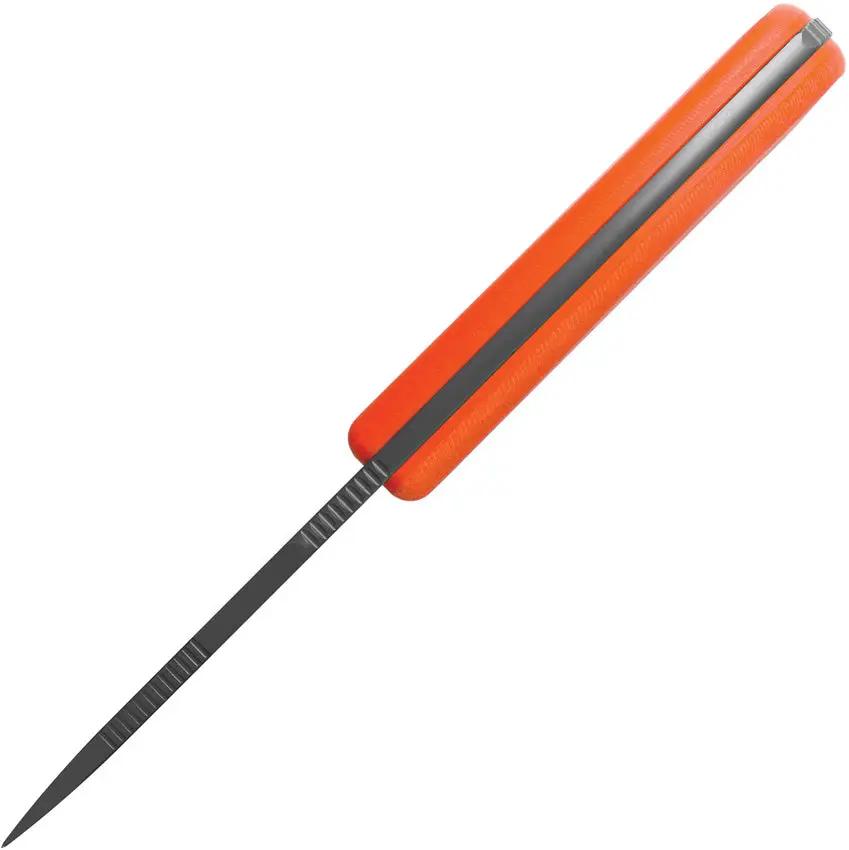 Kizer Hare Fixed Blade Knife With Orange G10 Handle And Full Tang D2 Tool Steel Blade For EDC Enthusiasts by Kizer Cutlery