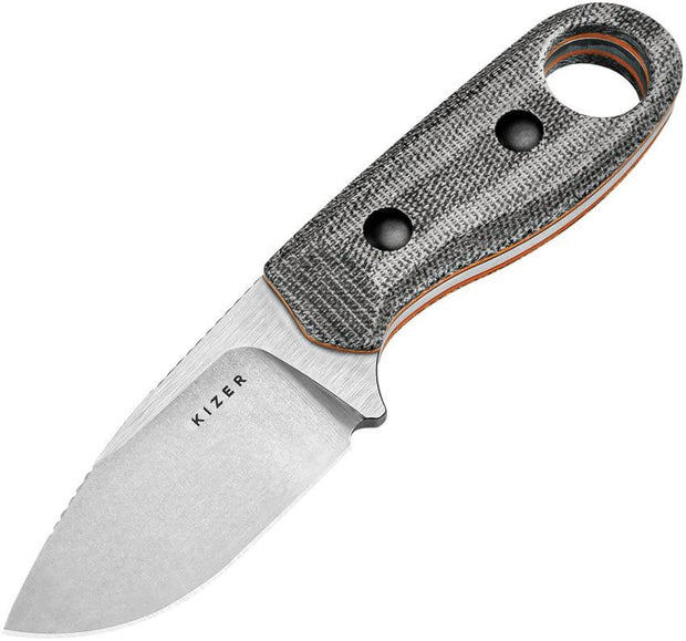 Kizer Cutlery Beaver Fixed Blade Micarta 1078A2 by Kizer Cutlery