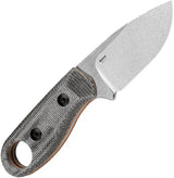 Kizer Cutlery Beaver Fixed Blade Knife Nitro V Drop Point Micarta Handle For Rugged EDC Enthusiasts by Kizer Cutlery