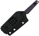 Kizer Cutlery Phasmids Fixed Blade Purple G10 EDC Knife With AEBL Sheepsfoot Blade Extended Tang And Lanyard Hole by Kizer Cutlery
