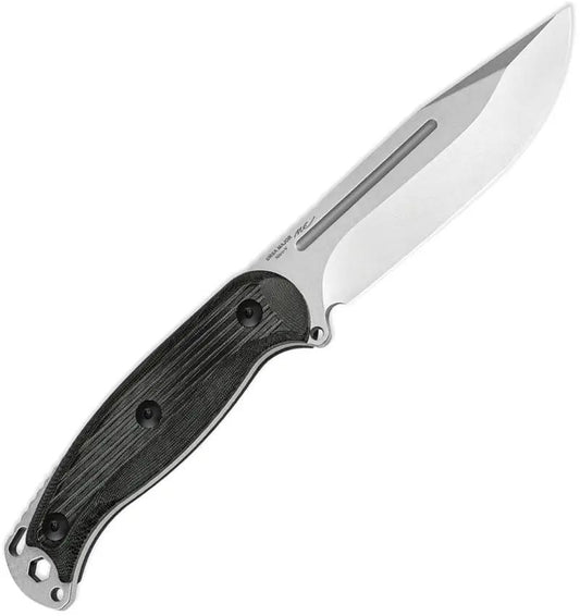 Kizer Cutlery Ursa Major Fixed Blade Knife 4.38 In Satin AEBL Clip Point Micarta Handle Outdoor Enthusiasts by Kizer Cutlery
