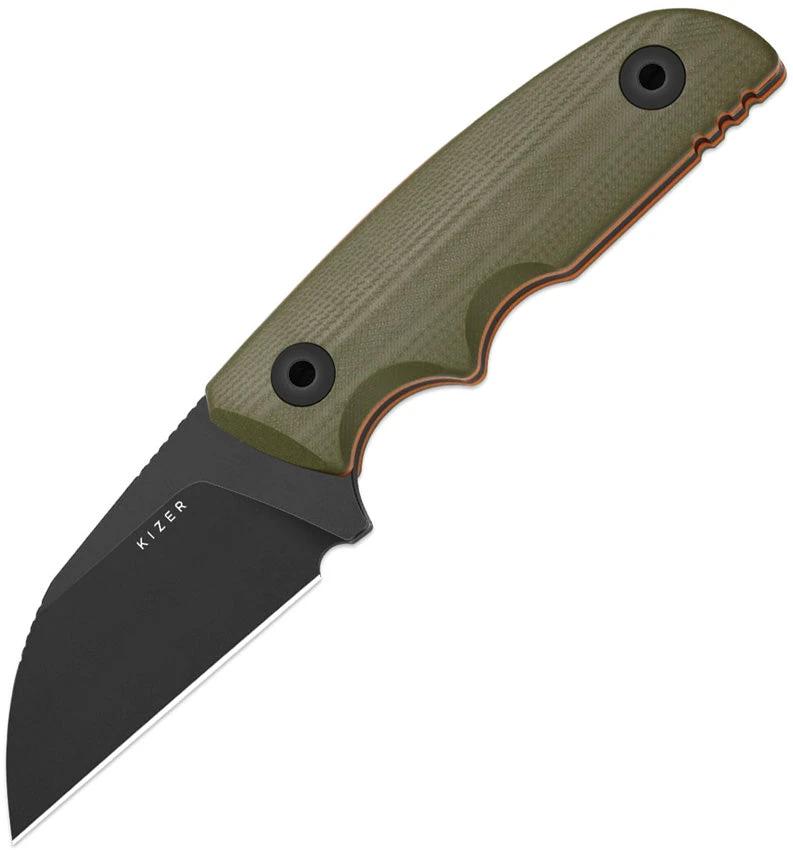 Kizer Cutlery Snick Fixed Blade Grn G10 1085A3 by Kizer Cutlery