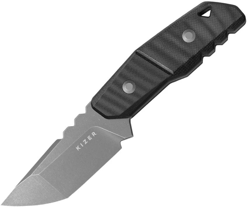 Kizer Cutlery Quartz Fixed Blade Black 1086A2 by Kizer Cutlery