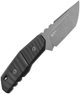 Kizer Cutlery Quartz Fixed Blade Knife 1086A2 AEB-L Tanto Black G10 Handle with Kydex Sheath for Outdoor Enthusiasts by Kizer Cutlery