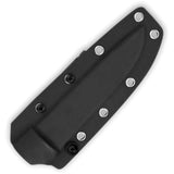 Kizer Camp 180 Fixed Blade Knife AEBL Stainless Drop Point Full Tang G10 Handle Kydex Sheath for Camping by Kizer Cutlery