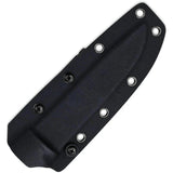 Kizer Camp 180 Fixed Blade Knife For Outdoorsmen Rugged AEB-L Stainless Drop Point Full Tang G10 Handle by Kizer Cutlery
