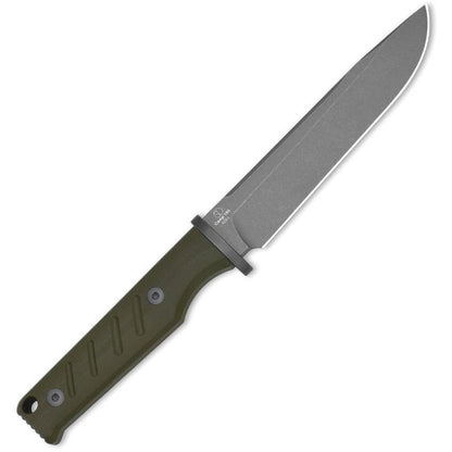 Kizer Camp 180 Fixed Blade Knife For Outdoorsmen Rugged AEB-L Stainless Drop Point Full Tang G10 Handle by Kizer Cutlery
