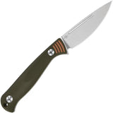 Kizer Evenki 1 Fixed Blade Knife With AEBL Stonewash Blade Full Tang G10 Handle Rugged Outdoor Survival Tool by Kizer Cutlery