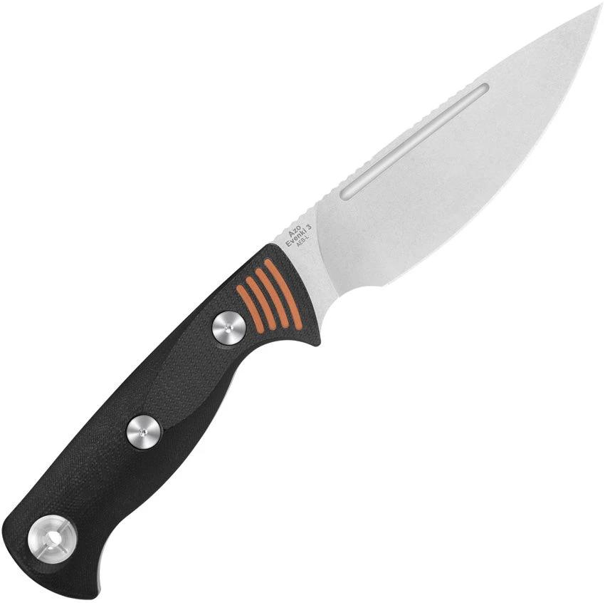 Kizer Evenki 3 Fixed Blade Knife AEB-L Steel 4.5in Rugged Full Tang G10 Handle For Outdoor Enthusiasts by Kizer Cutlery