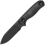 Kizer Cutlery Drop Bear Fixed Blade Black 1101A3 by Kizer Cutlery