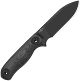 Kizer Cutlery Drop Bear Fixed Blade Knife With Black 1095HC Blade Micarta Handle Full Tang Outdoor Survival by Kizer Cutlery