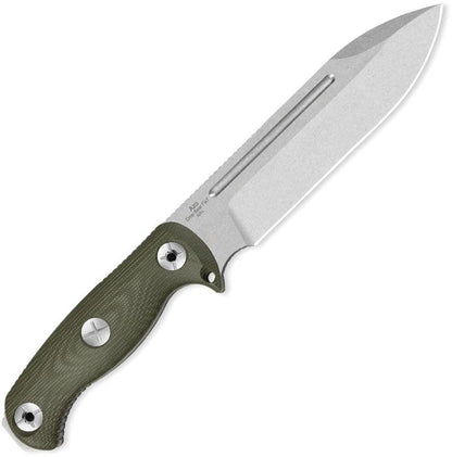 Kizer Cutlery Drop Bear 7 Fixed Blade Knife For Outdoor Enthusiasts AEB L Steel Canvas Micarta Premium Full Tang by Kizer Cutlery