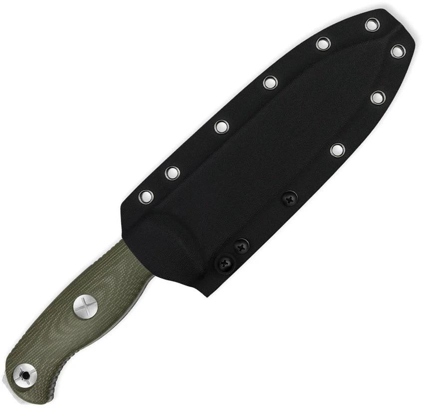 Kizer Cutlery Drop Bear 7 Fixed Blade Knife For Outdoor Enthusiasts AEB L Steel Canvas Micarta Premium Full Tang by Kizer Cutlery