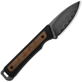 Kizer Whiskey Jack Fixed Blade Knife Damascus Drop Point G10 Handle For Outdoor EDC by Kizer Cutlery