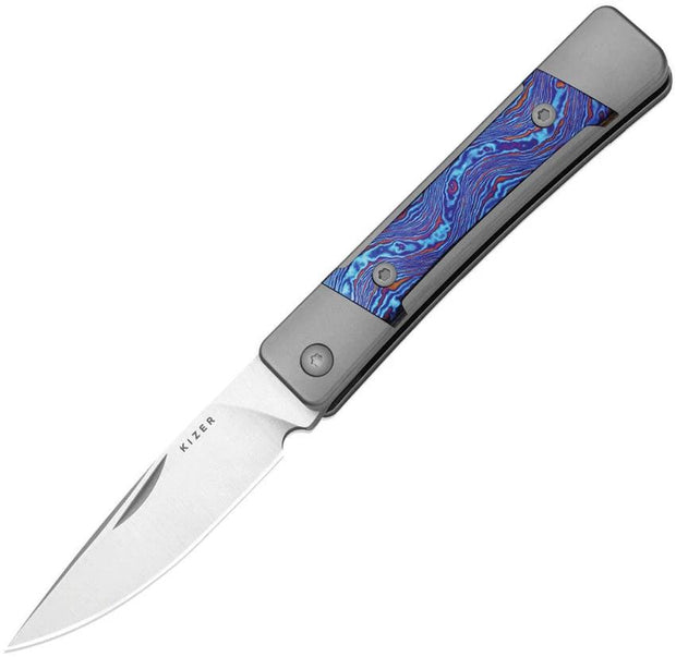 Kizer Cutlery Little Grand Slip Joint Timasc KI2670A3 by Kizer Cutlery