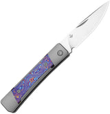 Kizer Cutlery Little Grand Slip Joint Timascus Inlay Premium EDC Knife For Knife Enthusiasts M390 Blade by Kizer Cutlery