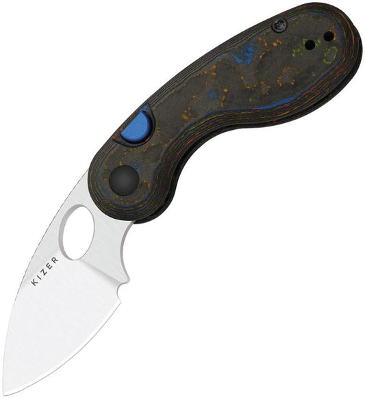 Kizer Cutlery Microbe Button Linerlock 80s KI2742A1 by Kizer Cutlery