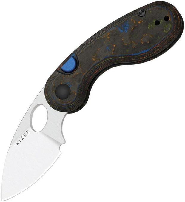 Kizer Cutlery Microbe Button Linerlock 80s KI2742A1 by Kizer Cutlery