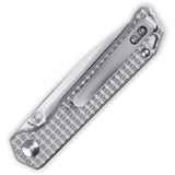 Kizer Begleiter Mini Linerlock Knife With 2.75in Satin M390 Blade Titanium Handle For EDC Enthusiasts by Kizer Cutlery