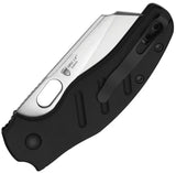 Kizer Cutlery C01C Button Linerlock Knife For EDC Enthusiasts Elmax Satin 3In Blade Compact by Kizer Cutlery