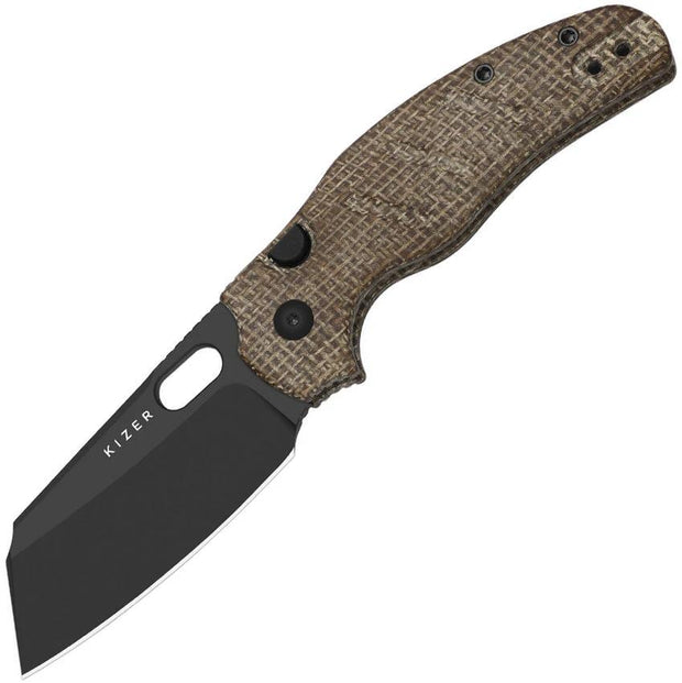 Kizer Cutlery C01C 2.9 Button Linerlock KI3488.29BSA2 by Kizer Cutlery